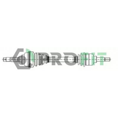 Приводной вал 27300086 PROFIT - купить в магазине запчастей по Украине