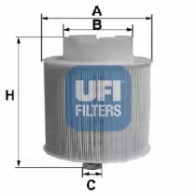 Воздушный фильтр 2759800 UFI - купить в магазине запчастей по Украине