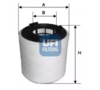 Воздушный фильтр UFI 27.621.00 2762100 UFI - купить в магазине запчастей по Украине
