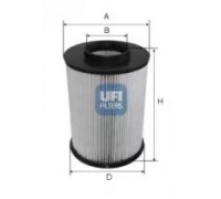 Воздушный фильтр UFI 27.675.00 2767500 UFI - купить в магазине запчастей по Украине
