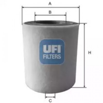 Воздушный фильтр 27A4800 UFI - купить в магазине запчастей по Украине