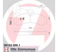 291532001 ZIMMERMANN - купить в магазине запчастей по Украине