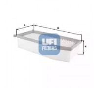 Воздушный фильтр UFI 30.547.00 3054700 UFI - купить в магазине запчастей по Украине