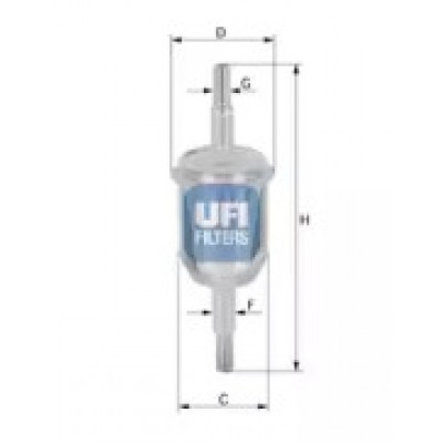 Топливный фильтр 3101200 UFI - купить в магазине запчастей по Украине