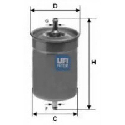 Топливный фильтр 3150000 UFI - купить в магазине запчастей по Украине
