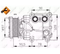 32199G NRF - купить в магазине запчастей по Украине