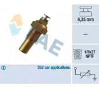 Датчик, температура охлаждающей жидкости FAE 32230 32230 FAE - купить в магазине запчастей по Украине