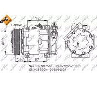 Компрессор, кондиционер NRF 32271 32271 NRF - купить в магазине запчастей по Украине
