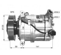Компрессор, кондиционер NRF 32417G 32417G NRF - купить в магазине запчастей по Украине