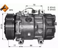 Компрессор, кондиционер NRF 32430G 32430G NRF - купить в магазине запчастей по Украине