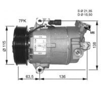 Компрессор, кондиционер NRF 32472G 32472G NRF - купить в магазине запчастей по Украине