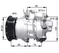 Компрессор, кондиционер NRF 32740G 32740G NRF - купить в магазине запчастей по Украине