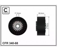 Натяжной ролик, поликлиновойремень CAFFARO 340-68 34068 CAFFARO - купить в магазине запчастей по Украине