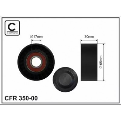 Натяжной ролик, поликлиновойремень 35000 CAFFARO - купить в магазине запчастей по Украине