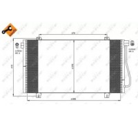 350030 NRF - купить в магазине запчастей по Украине