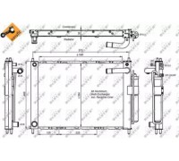 350055 NRF - купить в магазине запчастей по Украине