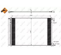 Конденсатор, кондиционер NRF 350082 350082 NRF - купить в магазине запчастей по Украине