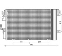 Конденсатор, кондиционер MAGNETI MARELLI 350203255000 350203255000 MAGNETI MARELLI - купить в магазине запчастей по Украине