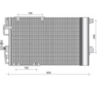 Конденсатор, кондиционер MAGNETI MARELLI 350203277000 350203277000 MAGNETI MARELLI - купить в магазине запчастей по Украине