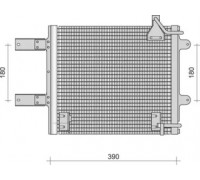 Конденсатор, кондиционер MAGNETI MARELLI 350203290000 350203290000 MAGNETI MARELLI - купить в магазине запчастей по Украине
