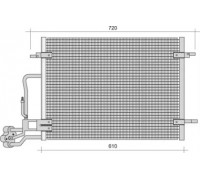 Конденсатор, кондиционер MAGNETI MARELLI 350203368000 350203368000 MAGNETI MARELLI - купить в магазине запчастей по Украине