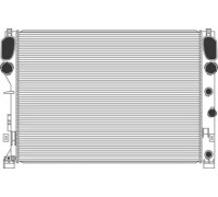 Радиатор, охлаждение двигателя MAGNETI MARELLI 350213953000 350213953000 MAGNETI MARELLI - купить в магазине запчастей по Украине