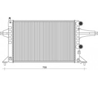 Радиатор, охлаждение двигателя MAGNETI MARELLI 350213966000 350213966000 MAGNETI MARELLI - купить в магазине запчастей по Украине