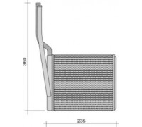 Теплообменник, отопление салона MAGNETI MARELLI 350218257000 350218257000 MAGNETI MARELLI - купить в магазине запчастей по Украине
