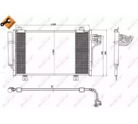 350229 NRF - купить в магазине запчастей по Украине