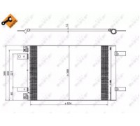 350323 NRF - купить в магазине запчастей по Украине