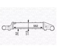 Интеркулер MAGNETI MARELLI 351319202120 351319202120 MAGNETI MARELLI - купить в магазине запчастей по Украине