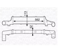 Интеркулер MAGNETI MARELLI 351319202180 351319202180 MAGNETI MARELLI - купить в магазине запчастей по Украине