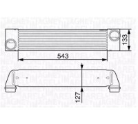 Интеркулер MAGNETI MARELLI 351319202740 351319202740 MAGNETI MARELLI - купить в магазине запчастей по Украине
