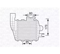 Интеркулер MAGNETI MARELLI 351319203470 351319203470 MAGNETI MARELLI - купить в магазине запчастей по Украине