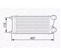 Интеркулер MAGNETI MARELLI 351319203520 351319203520 MAGNETI MARELLI - купить в магазине запчастей по Украине