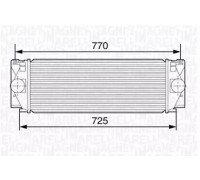 Интеркулер MAGNETI MARELLI 351319203630 351319203630 MAGNETI MARELLI - купить в магазине запчастей по Украине