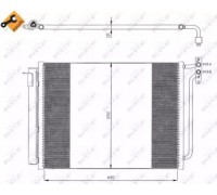 Конденсатор, кондиционер NRF 35406 35406 NRF - купить в магазине запчастей по Украине