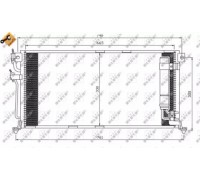 Конденсатор, кондиционер NRF 35541 35541 NRF - купити в магазині запчастин по Україні