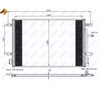 Конденсатор, кондиционер NRF 35560 35560 NRF - купить в магазине запчастей по Украине