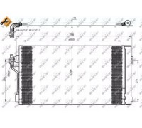 Конденсатор, кондиционер NRF 35776 35776 NRF - купить в магазине запчастей по Украине