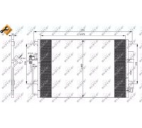 Конденсатор, кондиционер NRF 35849 35849 NRF - купить в магазине запчастей по Украине