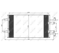 Конденсатор, кондиционер NRF 35900 35900 NRF - купить в магазине запчастей по Украине