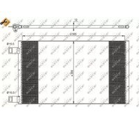 Конденсатор, кондиционер NRF 35902 35902 NRF - купить в магазине запчастей по Украине