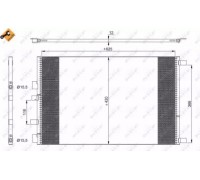 Конденсатор, кондиционер NRF 35913 35913 NRF - купить в магазине запчастей по Украине