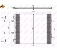 Конденсатор, кондиционер NRF 35960 35960 NRF - купить в магазине запчастей по Украине