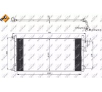 Конденсатор, кондиционер NRF 35962 35962 NRF - купить в магазине запчастей по Украине