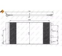 Конденсатор, кондиционер NRF 35969 35969 NRF - купить в магазине запчастей по Украине