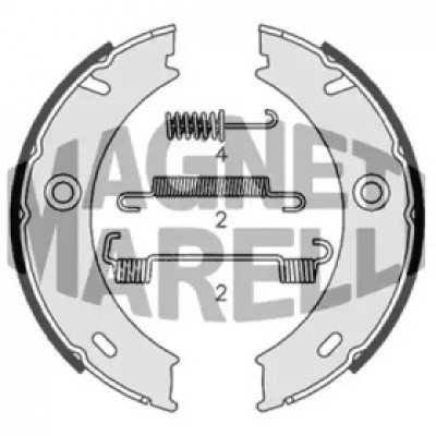 Тормозные колодки 360219198375 MAGNETI MARELLI - купить в магазине запчастей по Украине