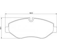 Комплект тормозных колодок, дисковый тормоз MAGNETI MARELLI 363710036024 363710036024 MAGNETI MARELLI - купить в магазине запчастей по Украине