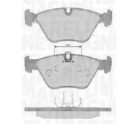 Комплект тормозных колодок, дисковый тормоз MAGNETI MARELLI 363916060159 363916060159 MAGNETI MARELLI - купить в магазине запчастей по Украине